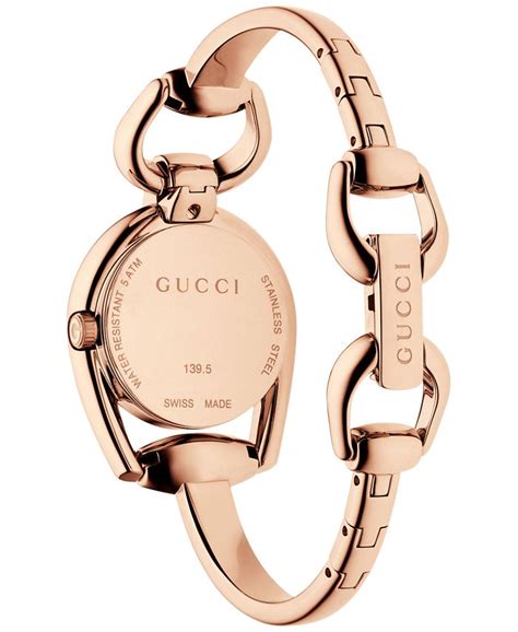 gucci horsebit ladies watch|gucci horsebit bangle watch.